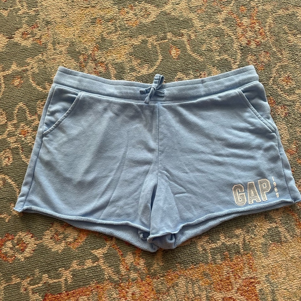 GAP Women's Light Blue Athletic Shorts
